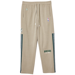 【NBA联名款雄鹿队】杰克琼斯男装春休闲裤长裤子精致刺绣百搭潮