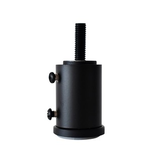 沛晴 免打孔晾杆紧固座304浴帘杆固定座晾衣杆增压管托免钉法兰