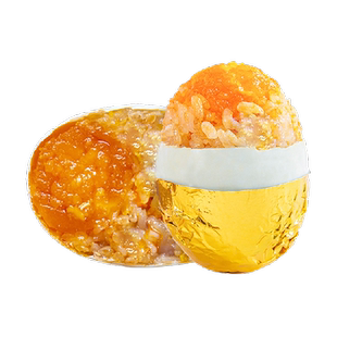 神丹蜂蜜味金蛋粽65g*6个黄金糯米蛋速食早餐咸蛋黄粽子