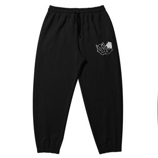 蜜丘琳西海岸小丑面具美式嘻哈宽松运动裤子街舞BBOY说唱国潮卫裤