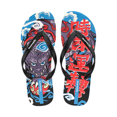 hotmarzz/黑玛人字拖男防滑外穿室外夏季夹脚海边沙滩游泳拖鞋潮