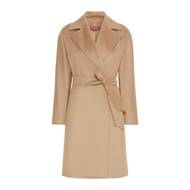 【秋冬新降】MaxMara 26新品女装羊毛系带大衣6016176206