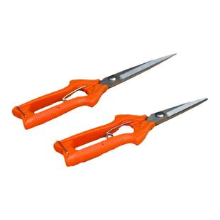 园艺剪刀采果稀果葡萄疏花剪家用花卉绿植修花枝叶柑橘花椒采摘剪