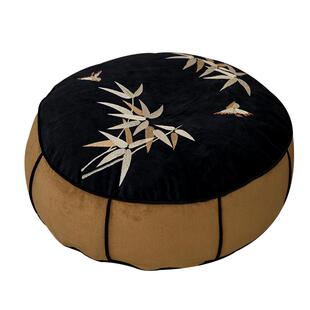 蜡笔派巴山竹夜蒲团新中式坐垫坐墩地上榻榻米氛围感靠垫客厅O