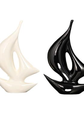 琴晨陶瓷装饰品摆件轻奢