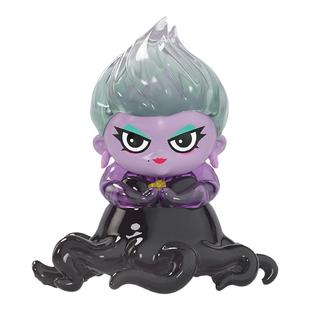 正版迪士尼反派盲盒玩具女孩哈迪斯乌苏拉手办周边水晶积木小摆件