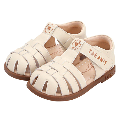 泰兰尼斯夏季复古编制凉鞋