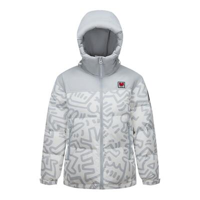 波司登连帽面包服羽绒服