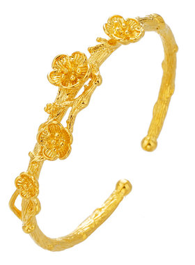 树叶戒指久不掉色女士仿真黄金