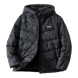 李宁儿童羽绒服男童冬季2026新款大童青少年正品加厚鸭绒童装外套