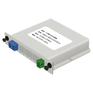 分光器1分2光纤分路器SC一分二光纤分光器1:2电信1分2/4/8/16/32插卡式一比二尾纤式分光器1分2电信移动联通