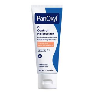 PANOXYL日间保湿面霜控油补水滋润物理防晒spf30油痘肌17%氧化锌