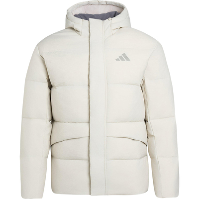 Adidas/阿迪达斯正品LINEAR男女运动日常保暖连帽羽绒服KQ5523