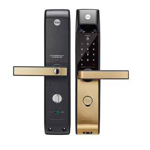 上海店yale耶鲁指纹锁yck371智能防盗门锁家用电子密码锁271蓝牙