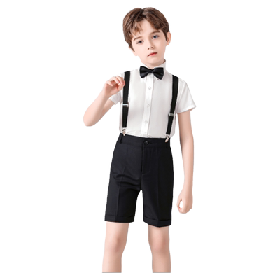 罗蒙男童演出服英伦儿童礼服