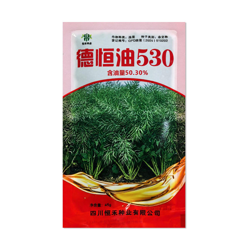 恒禾德恒油530油菜种子