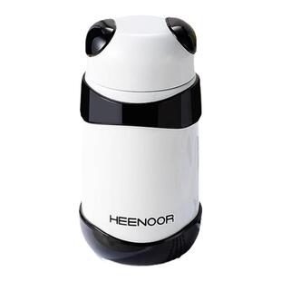 希诺熊猫保温杯可爱女士便携杯子儿童卡通迷你学生创意个性小水杯