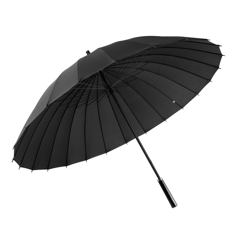 24骨长柄雨伞自动暴雨专用伞男伞