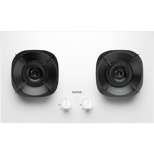 苏泊尔MB57W白色燃气灶煤气灶家用双灶嵌入式天然气液化气炉灶台