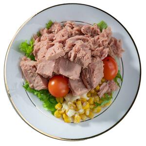 低脂水浸金枪鱼罐头175g8罐健身代餐寿司即食海鲜油浸吞拿鱼商用