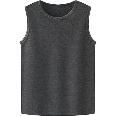 euv儿童秋冬a类德绒背心保暖护肚