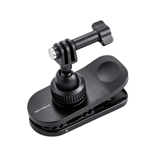 锐际适用大疆Action6/5Pro/4万向背包夹影石Insta360 AcePro2/X5徒步书包固定斜挎肩带夹第一人称支架配件