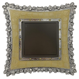 高端欧式创意亚克力点灯开关贴开关套电灯开关装饰套插座套奢华