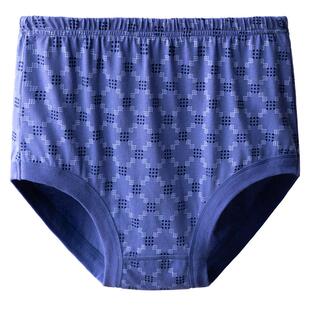 春织中老年内裤男纯棉爸爸短裤头爷爷老式三角裤全棉老人高腰大码