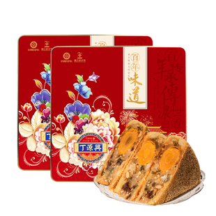 丁源兴温州桥墩特产月饼温州大月饼特产核桃蛋黄鲜肉中秋礼盒酥皮