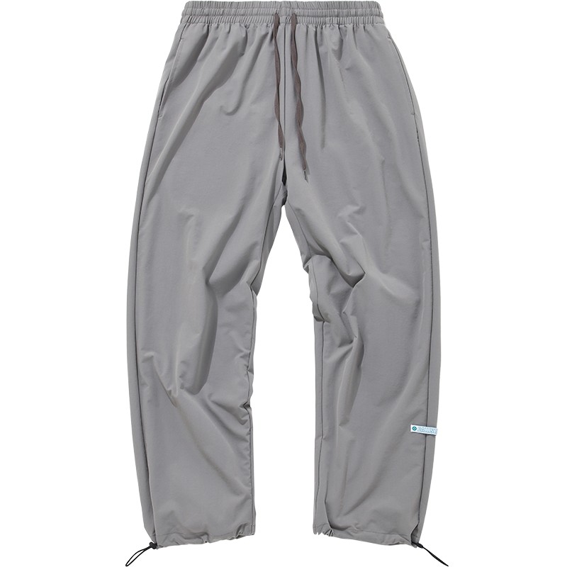 准者运动裤男速干篮球裤宽松休闲梭织长裤直筒健身跑步训练束脚裤