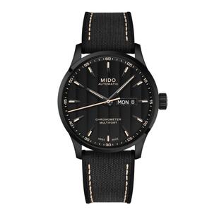 【自营】Mido美度舵手系列黑盘天文台机芯男士机械表运动表手表