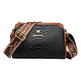 品牌真皮包包女2025新款时尚单肩斜挎包软皮中年妈妈包百搭女包小