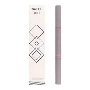 有手就会 oo0平替双头唇膏笔唇线雾嘟笔口红笔LP703裸色双色阴影