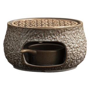 晨翔粗陶蜡烛烘茶炉炒茶烤茶炉陶瓷茶叶提香器功夫茶具醒茶温茶炉