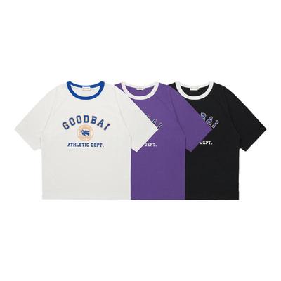 GOODBAI白鸽学院logoT恤