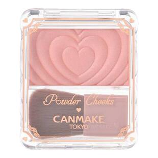 canmake/井田爱心单色腮红少女粉哑光膨胀色胭脂膏自然高光P02/05