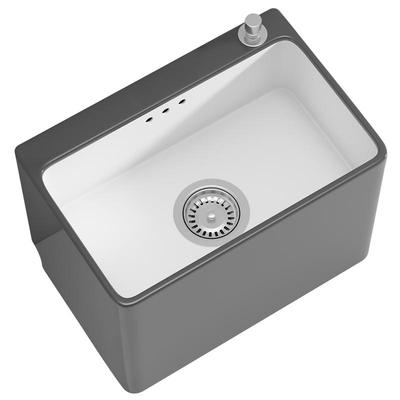 北欧时尚百搭灰色拖把池