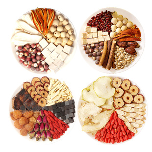 三伏天养生茶饮姜枣茶官方旗舰店四神汤健祛脾湿五指毛桃茯苓茶包