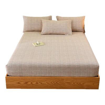 a类夏季纯棉老粗布床笠罩