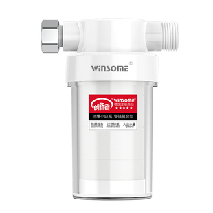 热水器前置过滤器阻垢除氯花洒淋浴净水器家用马桶滤自来水电燃气