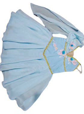 庆然雪纺短裙芭蕾丘比特演出服