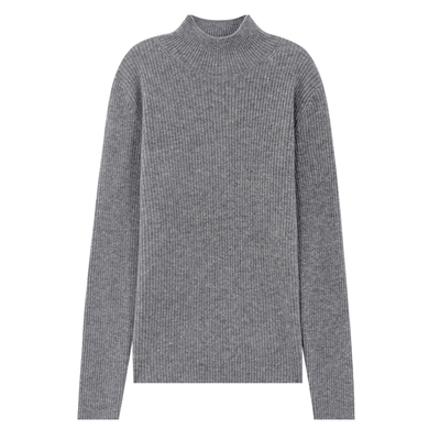 东黎半高领纯羊绒打底衫