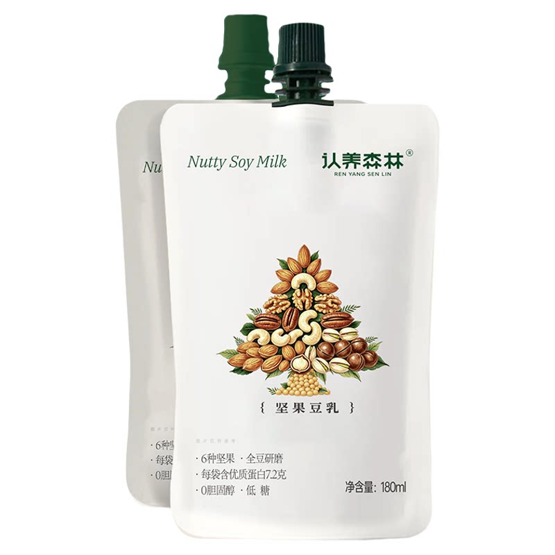 认养森林坚果豆乳整箱装