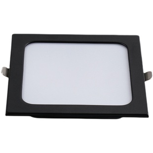 方形筒灯LED嵌入式四方灯网格吊顶葡萄架正方形平板灯防眩格栅灯