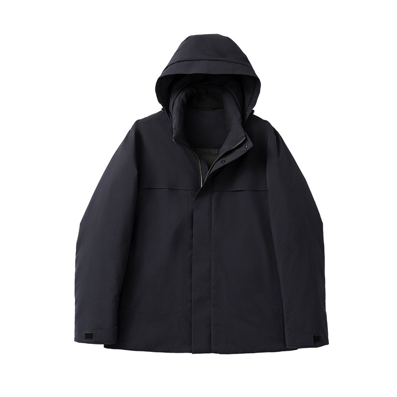 全场景适配冬季男士户外鹅绒服