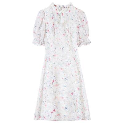 连衣裙子温柔甜美风仙女改良旗袍