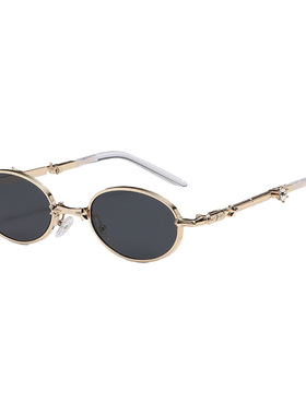 GM老钱风折叠防紫外线墨镜