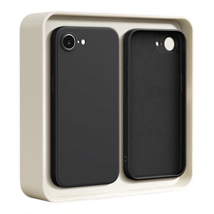 适用苹果17E手机壳新款iPhone16E液态硅胶保护套SE3镜头全包防摔iPhoneSE2软壳外壳ip简约纯色高级感男女专用