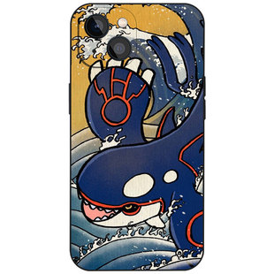 盖欧卡宝可梦手机壳适用于苹果17卡通艺术14磨砂硅胶13华为OPPO小米VIVO一加15磁吸iPhone16ProMax防摔保护套