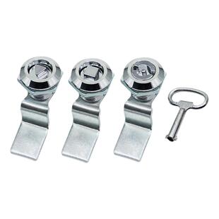 鑫滦碳钢MS705转舌锁小圆锁一字锁三角锁配电箱机柜锁钥匙锁芯